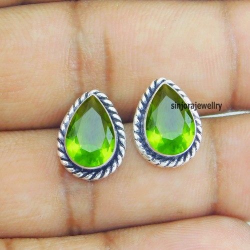 Peridot gemstone 925 sterling - gemstone,