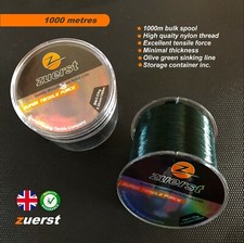 1000 metres  fishing line angling 4lb -  8lb mono filament