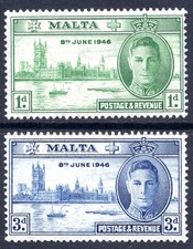 Malta 1946 George VI Victory