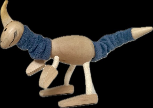 Anamalz wooden dinosaur toy - anamalz,