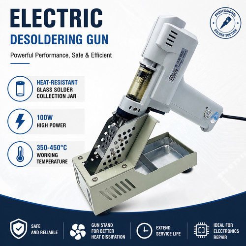 Electric vacuum desoldering - vacuum,