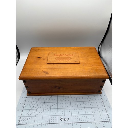 Vintage the captains sea chest - the,