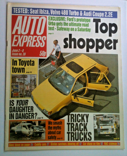 Auto express june 1989 - auto, no.36
