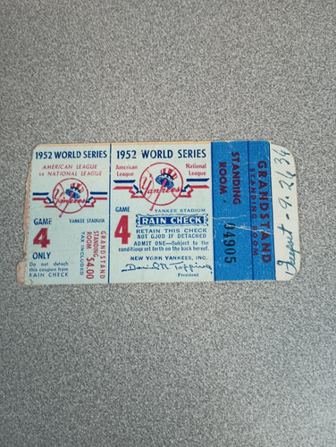 1952 new york yankees game - new,