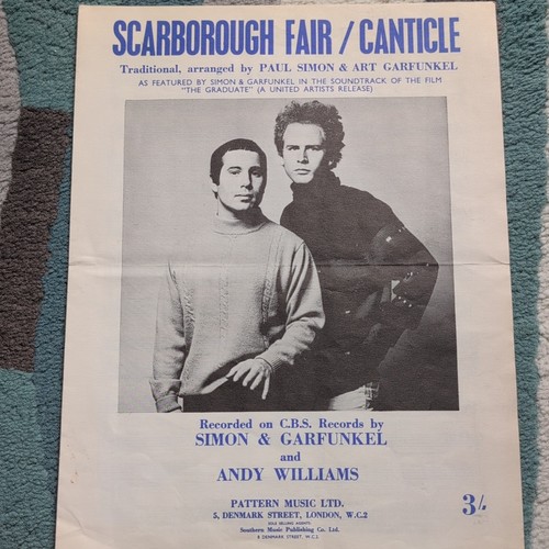 Scarborough fair canticle - scarborough,