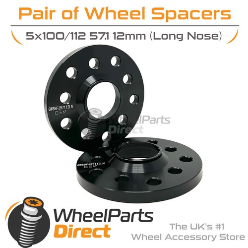 Wheel spacers black - (2),