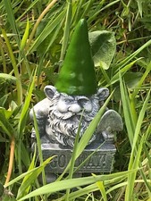 Latex Mould To Make This Grumpy Gnome Ornament, Garden Mold Concrete or Plaster