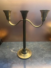 Vintage Brass Three Arm