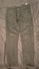 Zara Men's Ripped Stretch