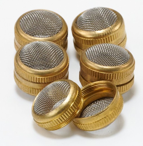 Brass cleaning mesh - cleaning,