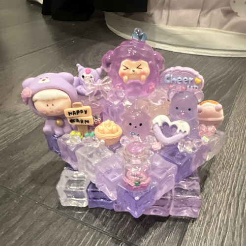Purple clear resin - purple, phone