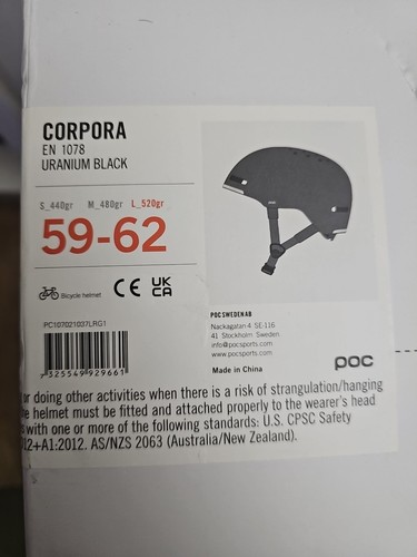 Poc corpora uranium - poc, black-size