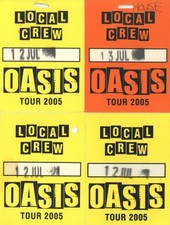 Oasis Local Crew backstage