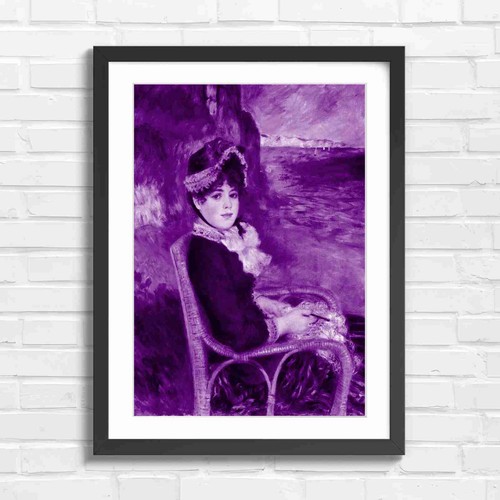 Impressionist girl yacht - impressionist, in