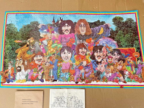 The beatles jigsaw puzzle - puzzle, 800