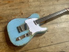 Telecaster Daphne Blue Nitro medium Relic UK