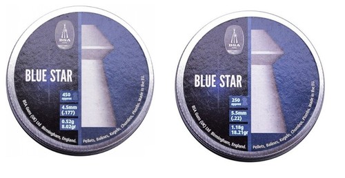 Bsa blue star - star, pellets