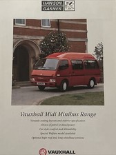 Vauxhall MIDI Minibus Car