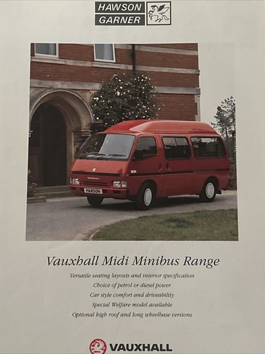 Vauxhall midi minibus - vauxhall,