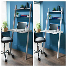 New Modern Design Lokken Ladder Desk Contemporary Home Decor N-21 Grey , White