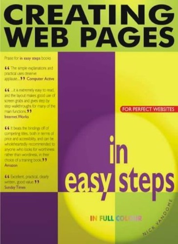 Creating web pages - creating,