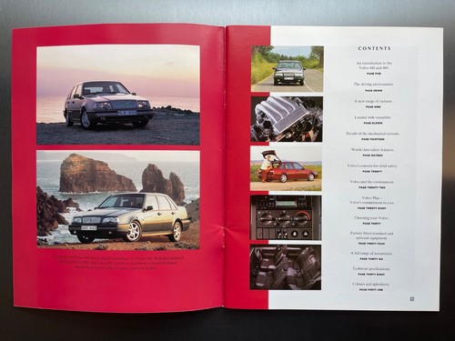 Volvo 440 460 1995 - 1995, brochure