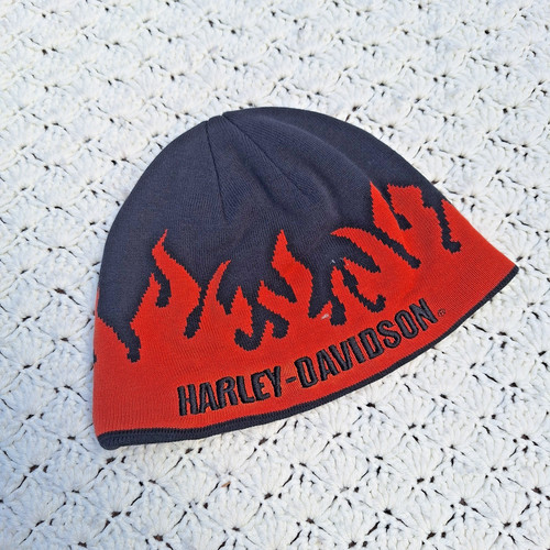 Vtg harley davidson - harley, flame