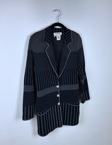 Escada black white - black,,