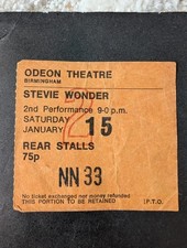 Vintage Stevie Wonder Concert