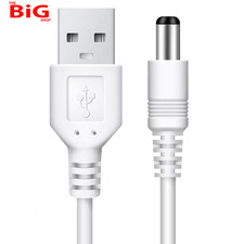 1M USB to 5V DC Power Cable