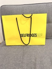 Selfridges yellow empty - selfridges,