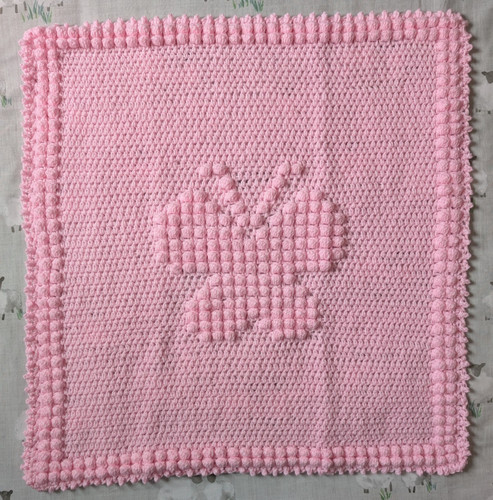 Hand crochet knitted baby - hand,