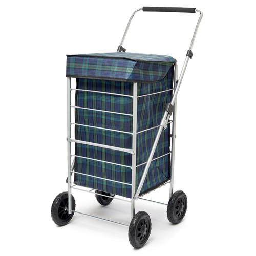 Shopping trolley with4 wheels - trolley,