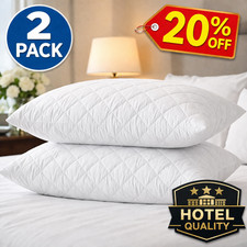 Luxury Quilted Bed Pillows