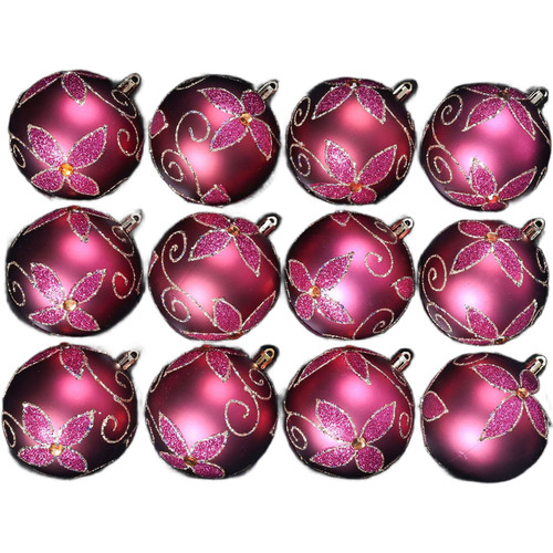 Soft mauve purple christmas - soft,