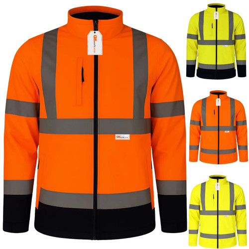 Vis softshell jacket fleece - vis,