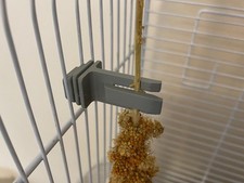 Bird cage millet holder - cage,
