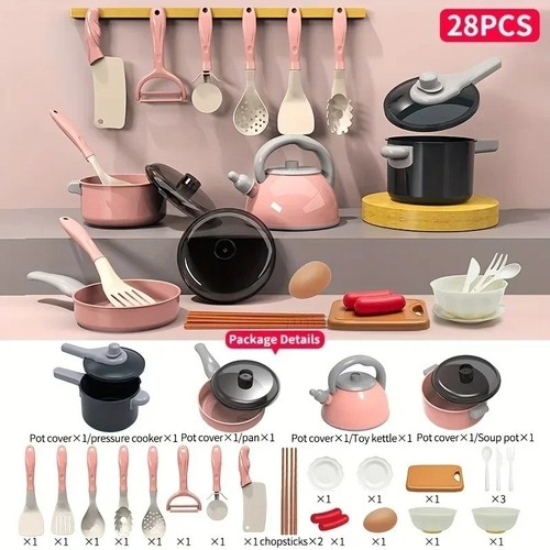 28pcs kids play kitchen - play, toy