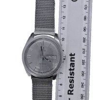 Omega Seamaster 1960's Watch, Day & Date, Original Milanese Mesh Bracelet + Box