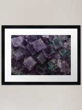 Raw Fluorite Crystals with