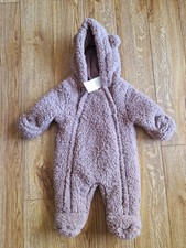 M&S Borg Bear Pramsuit