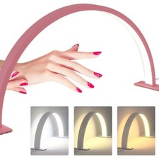 U-Shaped Nail Light Table Lamp 3 Light Color LED Nail Arc Fill Light Adjustable