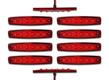 E-MARK 10 24V LED REAR RED