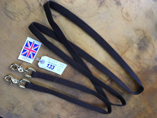 Quick Release Soft Web Clip Reins 4Endurance Breaking Hack Training Bridle Cob