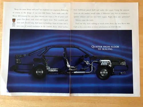 Rover 800 series - series, engine