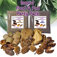 🌿 Isopod Food & Pod Party