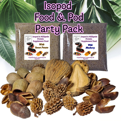 Isopod food pod party - pod,