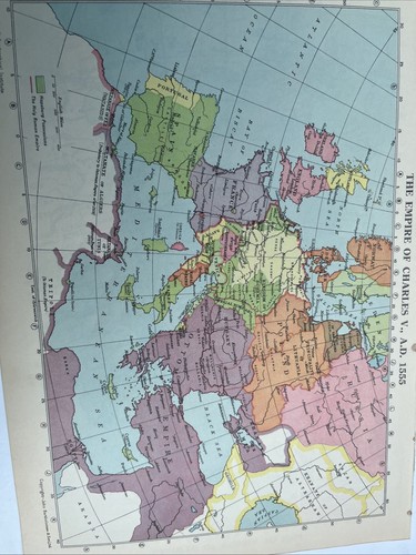 Map empire charles - empire,