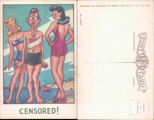Censored beach cartoon regent - censored,