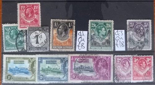 Northern rhodesia stamps - stamps, gv
